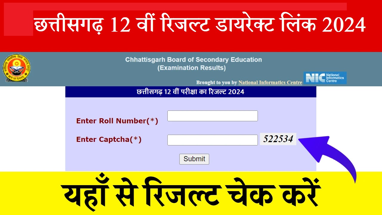 Cg 12th Result 2024