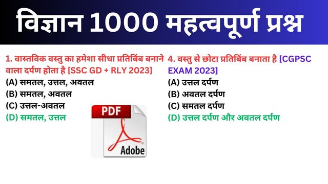 Physics GK Questions in Hindi for Competitive Exams